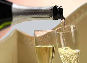 image of champagne glasses