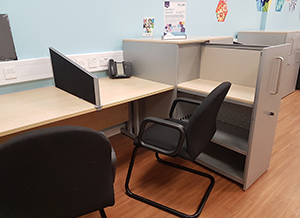 image of dedicated workspace